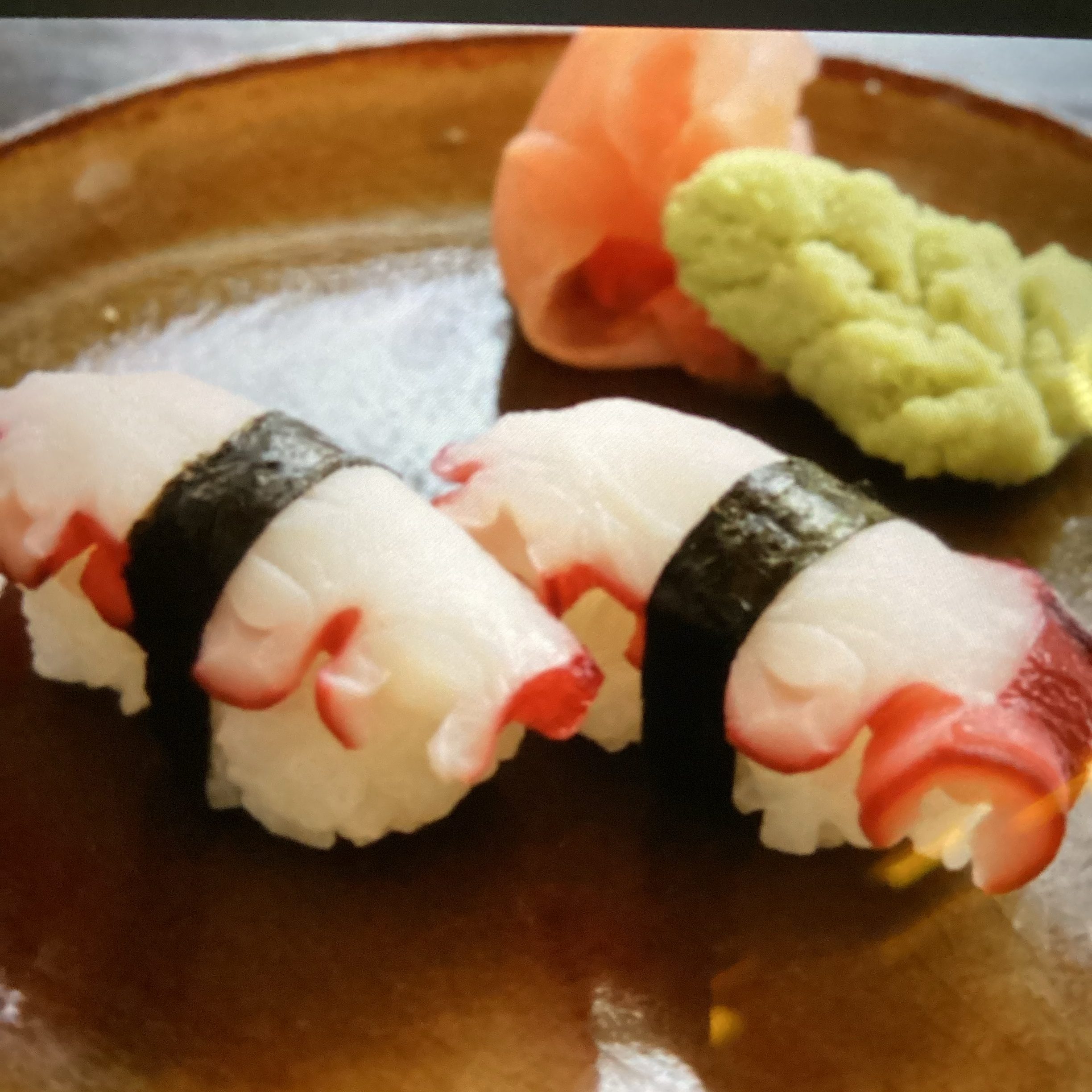 Tako Nigiri (Octopus).