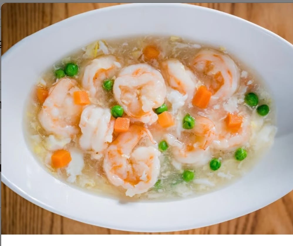 Shrimp in Lobster Sauce.