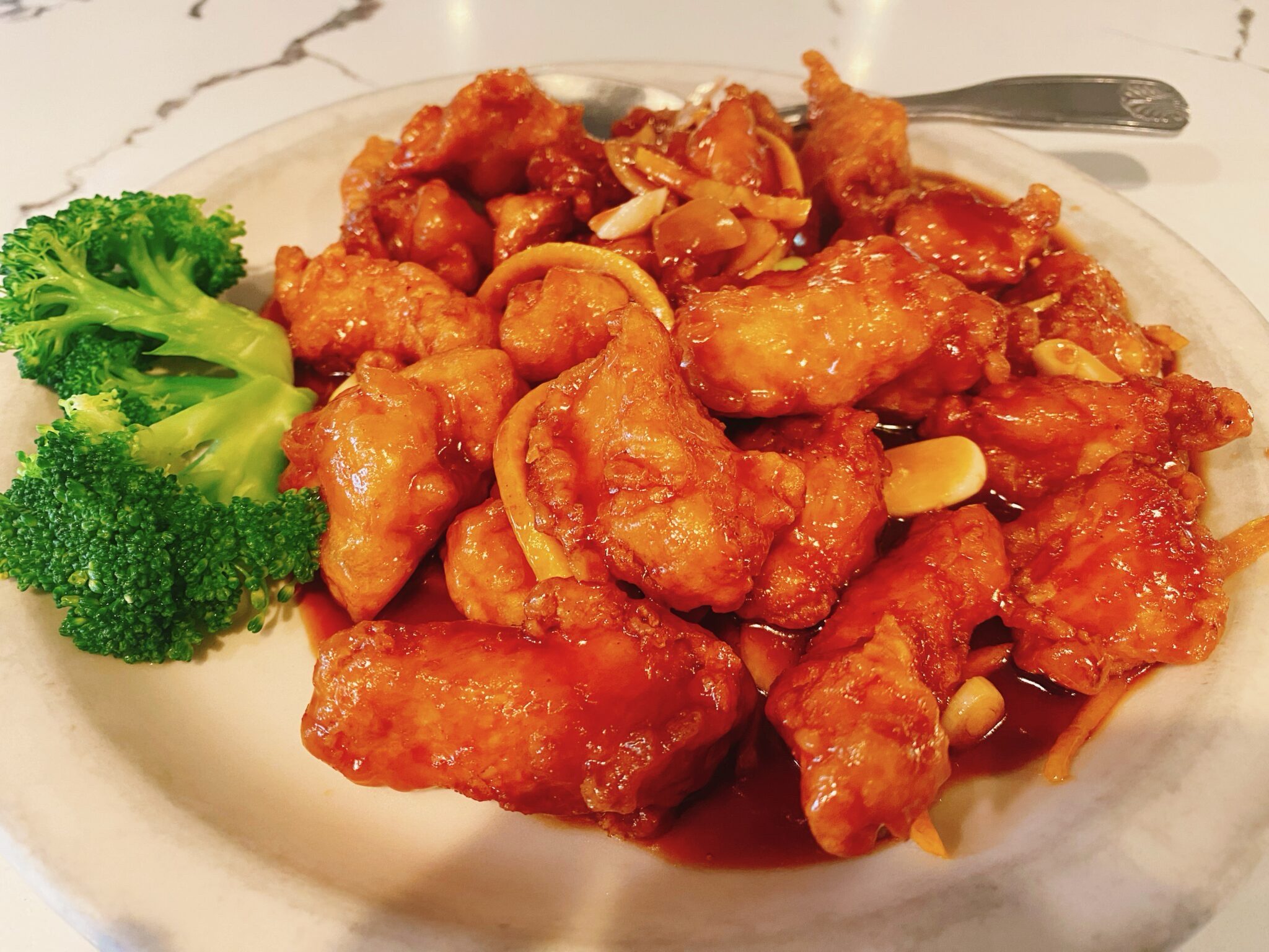 Tangerine Chicken.